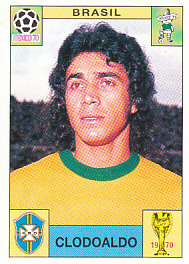 Clodoaldo WC 1970 Brazil samolepka Panini World Cup Story #32